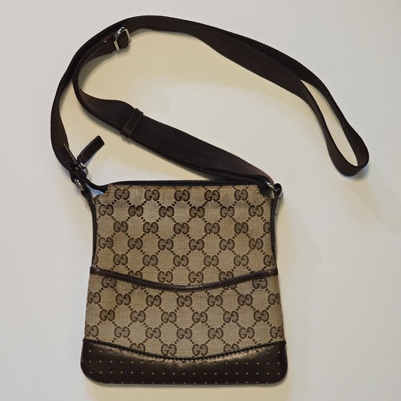 ✨ Authentic Gucci Monogram Logo Purse Crossbody Bag ✨
